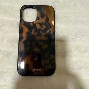 Sonix Tortoise Shell Phone Case - Black and Brown